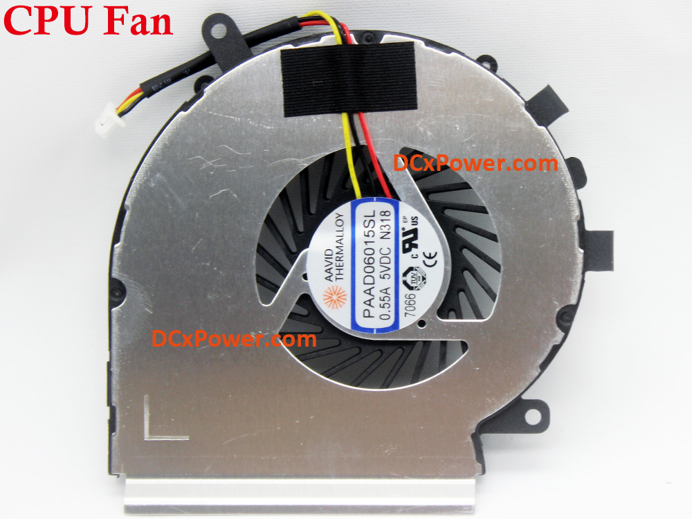 (image for) Laptop Internal Fan for MSI GE62 GL62 GP62 PE60 WE62 GE72 GL72 GP72 PE70 WE72 6QC 6QD 6QE 6QF 6QL 7QF 7RI 7RIX 7RJ 7RJX MS-16J4/16J5/1794/1795 CPU GPU Cooling Inside Left Right Cooler